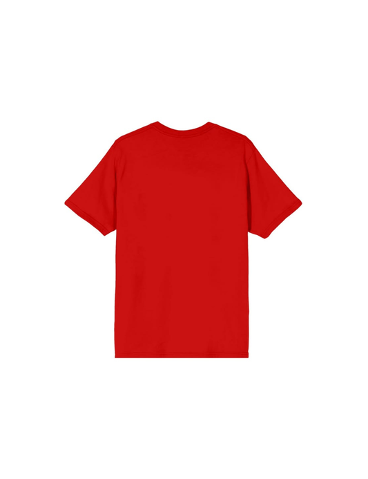 Essential Crewneck T-Shirt in Vibrant Red