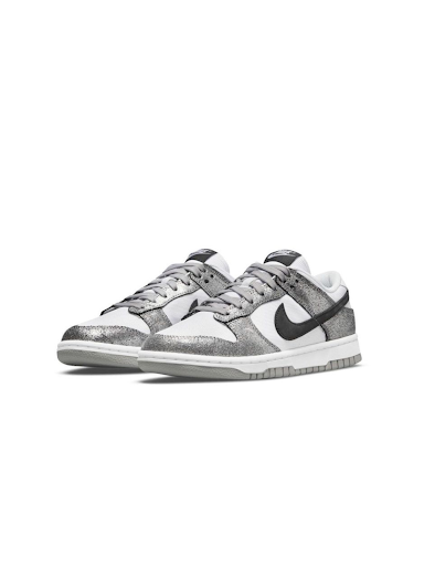 Metallic Accent Low-Top Sneaker